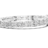 Gold Bracelet GLBR-0031, White Gold, view 3