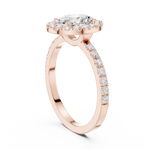 Gold Ring DDLR-1054, Rose Gold