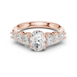Gold Ring DDLR-704, Rose Gold