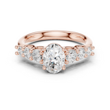 Gold Ring DDLR-704, Rose Gold