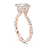 Gold Ring DDLR-1020, Rose Gold