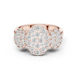 Gold Ring DDLR-779, Rose Gold