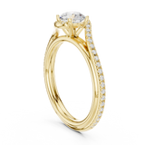 Gold Ring LR-0336, Yellow Gold