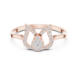 Gold Ring 1 (169), Rose Gold, view 4