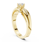 Gold Ring DDLR-839, Yellow Gold, view 1