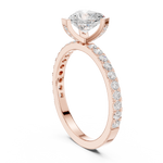 Gold Ring DDLR-433, Rose Gold