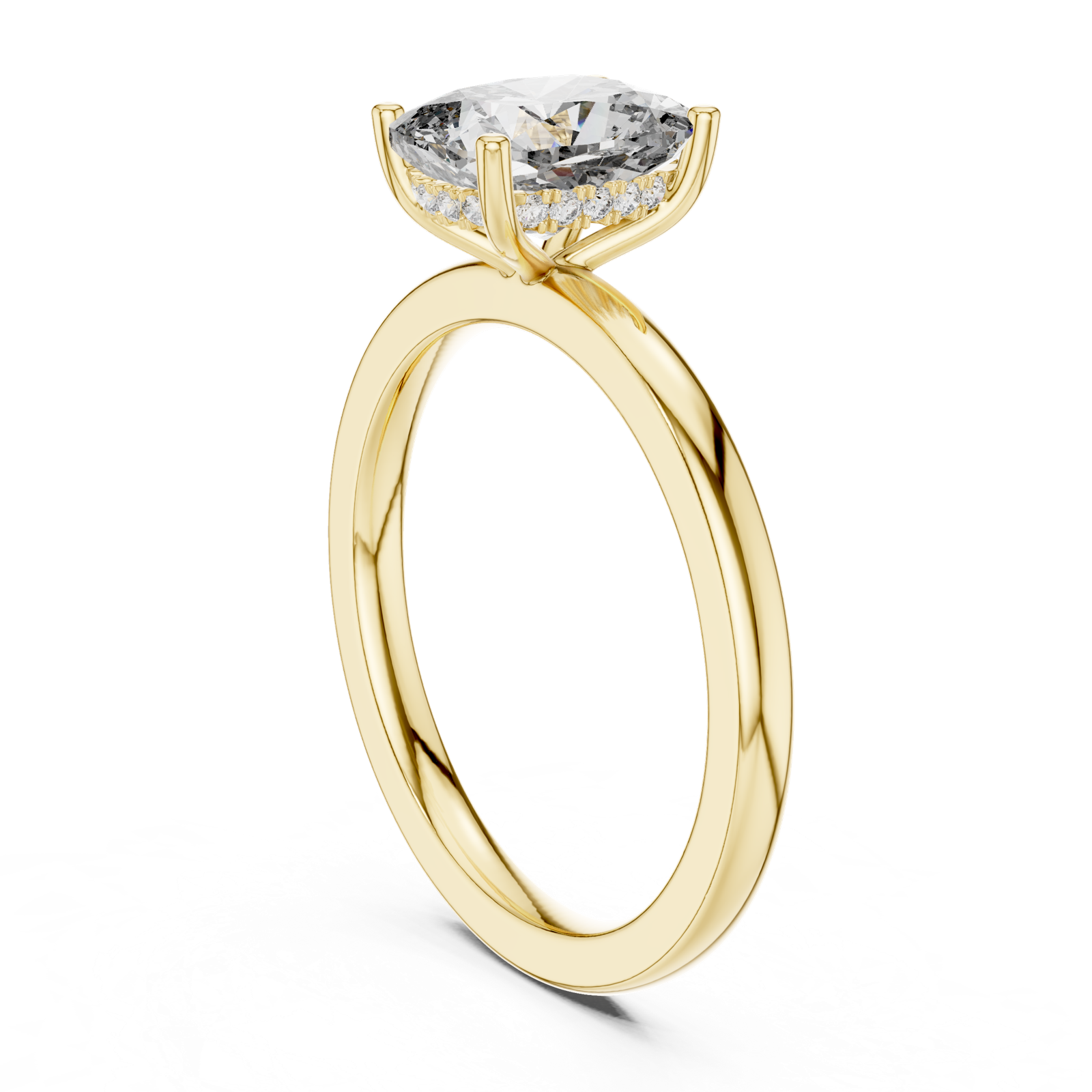 Gold Pendant 9-10037L_SS12, Yellow Gold, view 1