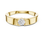 Gold Ring SBMR(38), Yellow Gold, view 4
