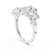 Gold Ring 12-10070@L, White Gold, view 1