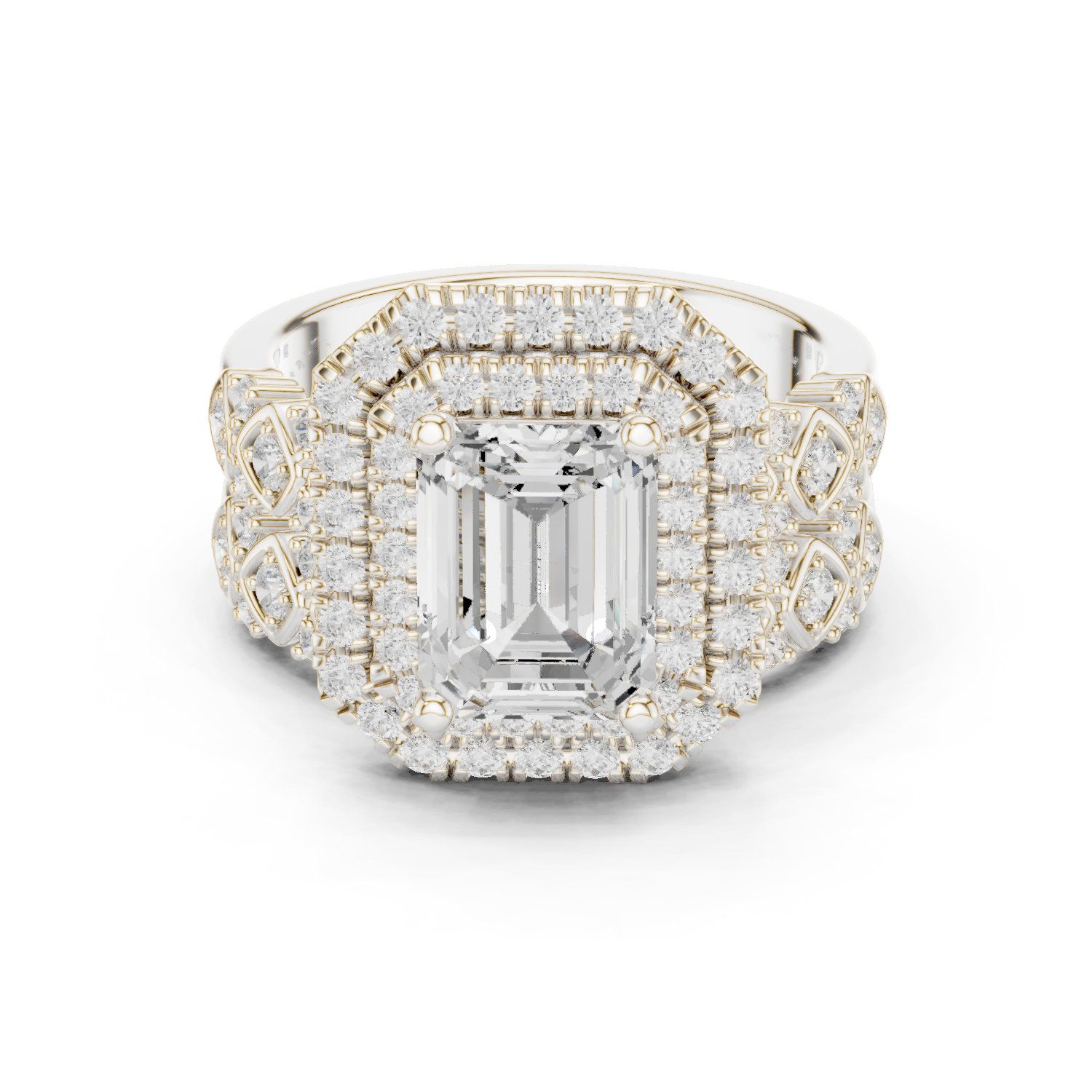 Gold Ring DDLR-292, White Gold