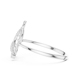 Gold Ring 1 (117), White Gold, view 3