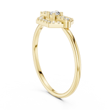 Gold Ring HLR-196, Yellow Gold