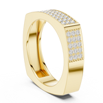 Gold Ring SBMR(36), Yellow Gold, view 1