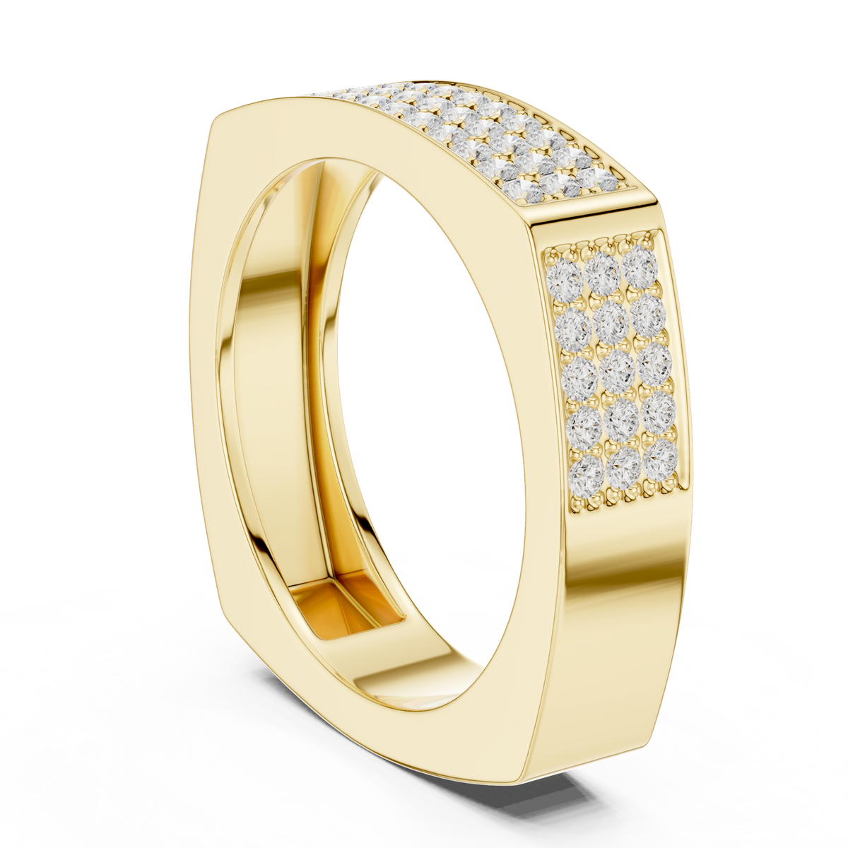 Gold Ring SBMR(36), Yellow Gold, view 1