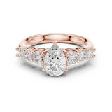 Gold Ring DDLR-705, Rose Gold