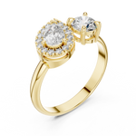 Gold Ring DDLR-003, Yellow Gold, view 2
