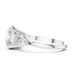 Gold Ring LR-0048, White Gold, view 3