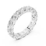 Gold Ring DDLR-691, White Gold, view 2