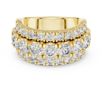 Gold Ring DDLR-047, Yellow Gold, view 4
