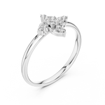 Gold Ring 1 (424), White Gold, view 2