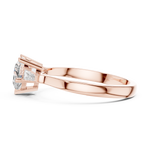Gold Ring 00001L (34), Rose Gold, view 3