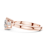 Gold Ring 00001L (34), Rose Gold, view 3