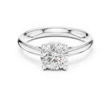 Gold Ring DDLR-630, White Gold, view 4