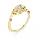 Gold Ring 1 (257), Yellow Gold, view 2