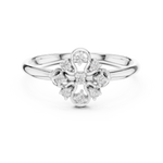 Gold Ring 1 (427), White Gold, view 4