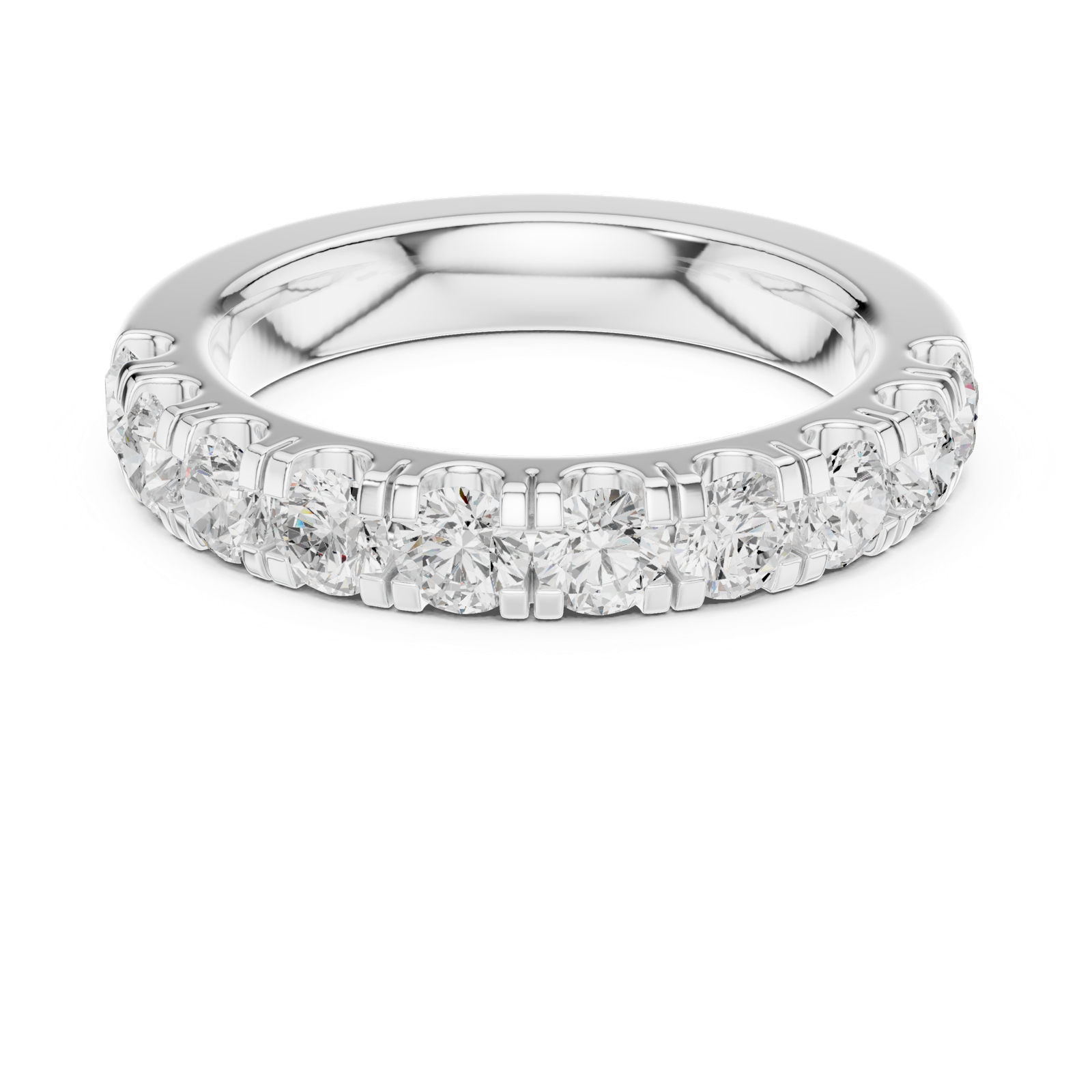 Gold Ring DDLR-599, White Gold, view 4