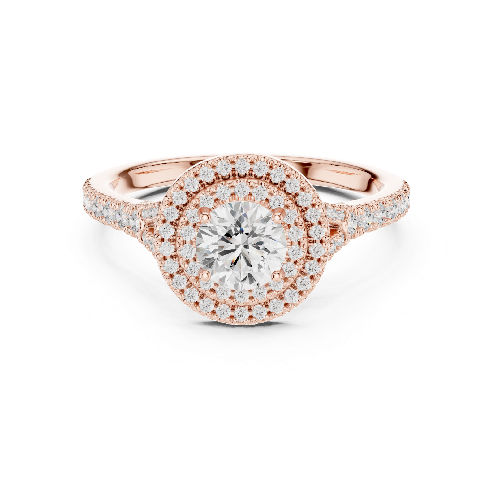 Gold Ring LR-0254, Rose Gold