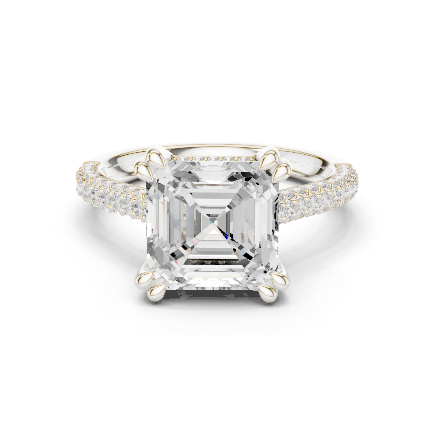 Gold Ring DDLR-952, White Gold