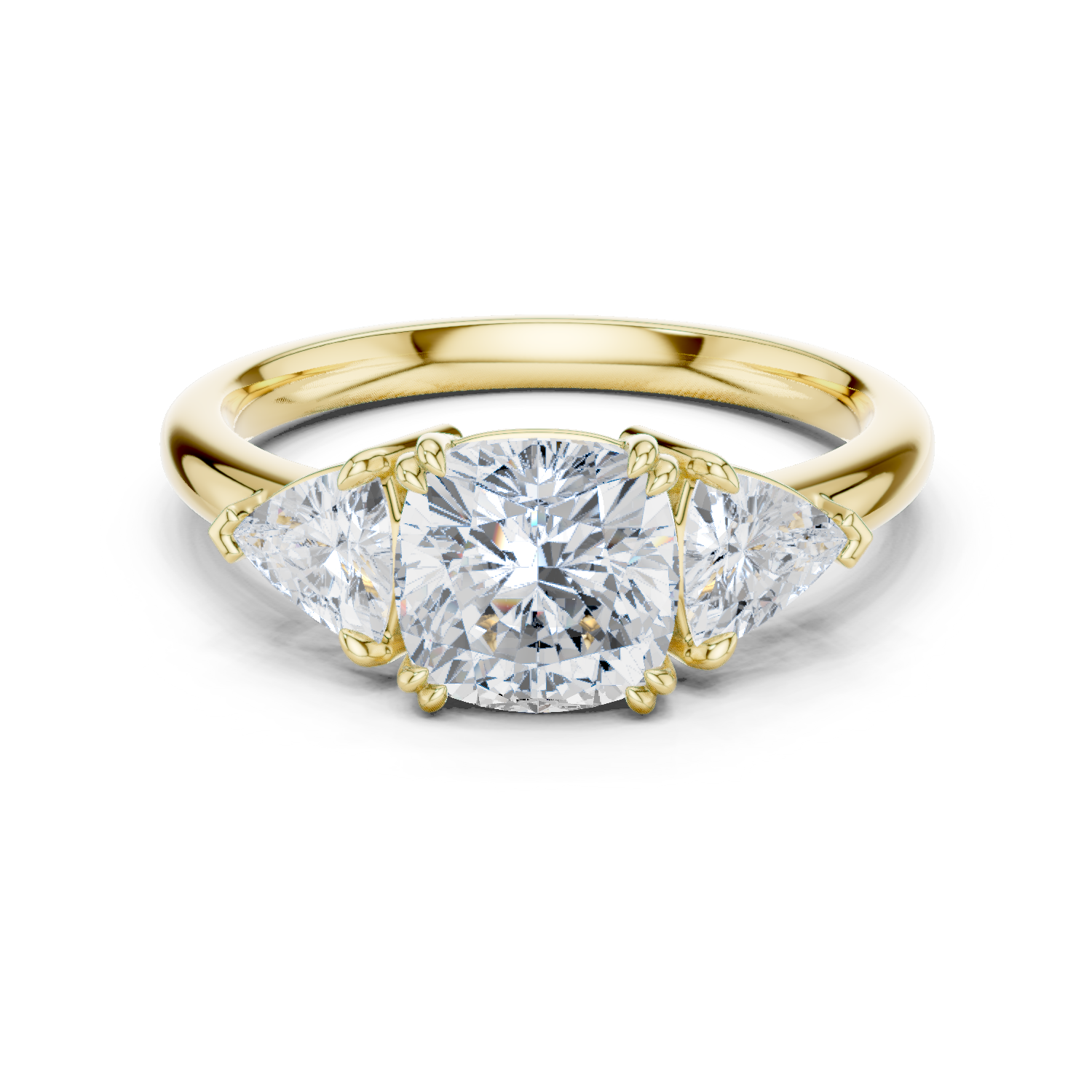 Gold Ring DDLR-853, Yellow Gold