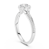Gold Ring LR-0331, White Gold