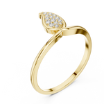 Gold Ring 1 (186), Yellow Gold, view 2