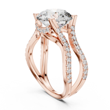 Gold Ring DDLR-155, Rose Gold