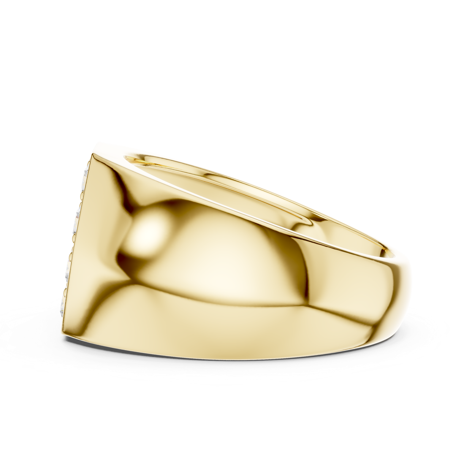 Gold Ring SBMR(40), Yellow Gold, view 3