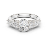 Gold Ring DDLR-704, White Gold
