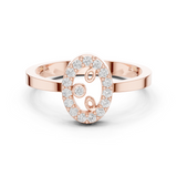 Gold Ring R28, Rose Gold