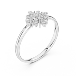 Gold Ring 1 (278), White Gold, view 2