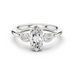 Gold Ring DDLR-726, White Gold