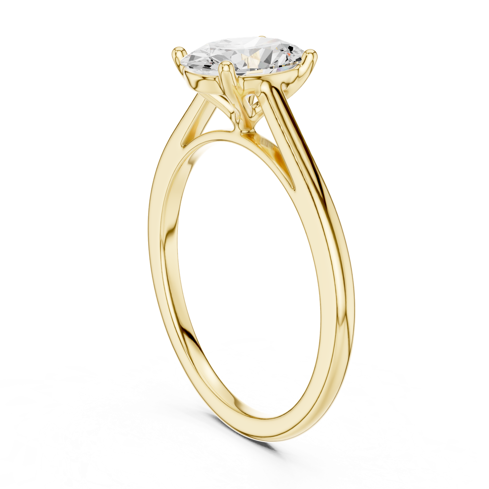 Gold Ring SBWR(19), Yellow Gold, view 1