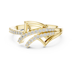 Gold Ring LR-01 (77), Yellow Gold, view 4