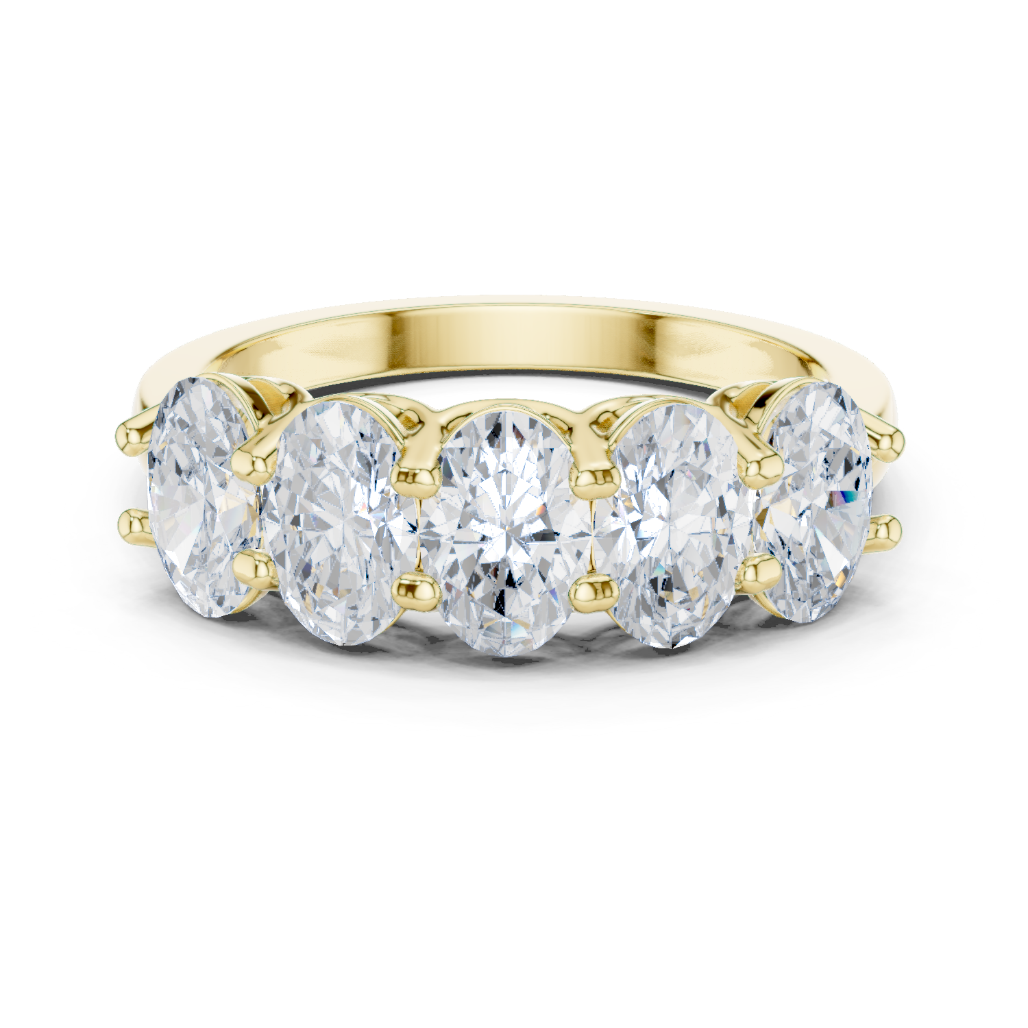 Gold Ring DDLR-1122, Yellow Gold