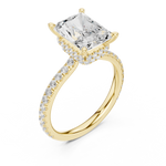 Gold Ring DDLR-1019, Yellow Gold, view 2