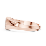 Gold Ring DR-6291, Rose Gold, view 3