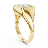 Gold Jewelry L36-4, Princess center stone, Yellow Gold, view 1