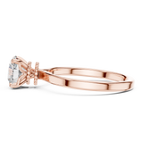 Gold Ring LR-0015, Rose Gold, view 3