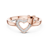 Gold Ring 12-10025@L, Rose Gold