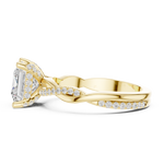 Gold Ring DDLR-883, Yellow Gold, view 3